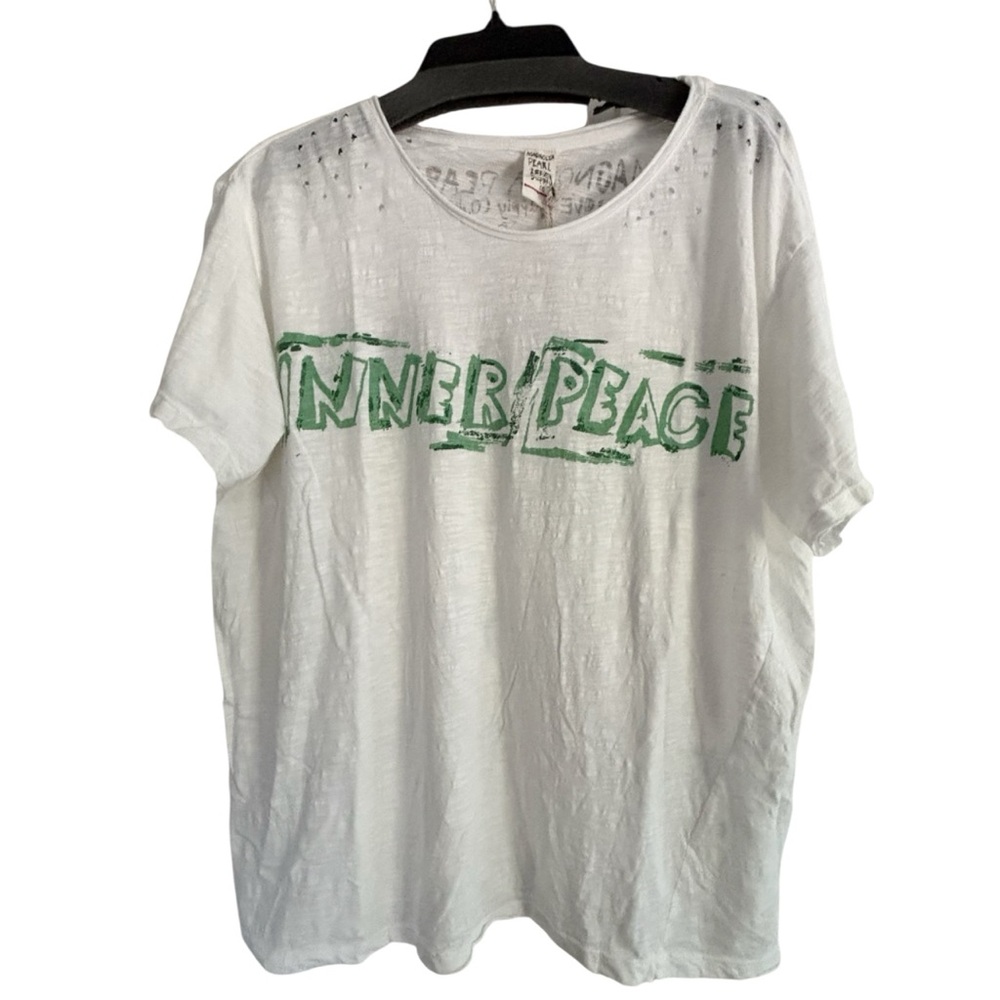 Magnolia Pearl Inner Peace Boyfriend Tee Mantis NWT